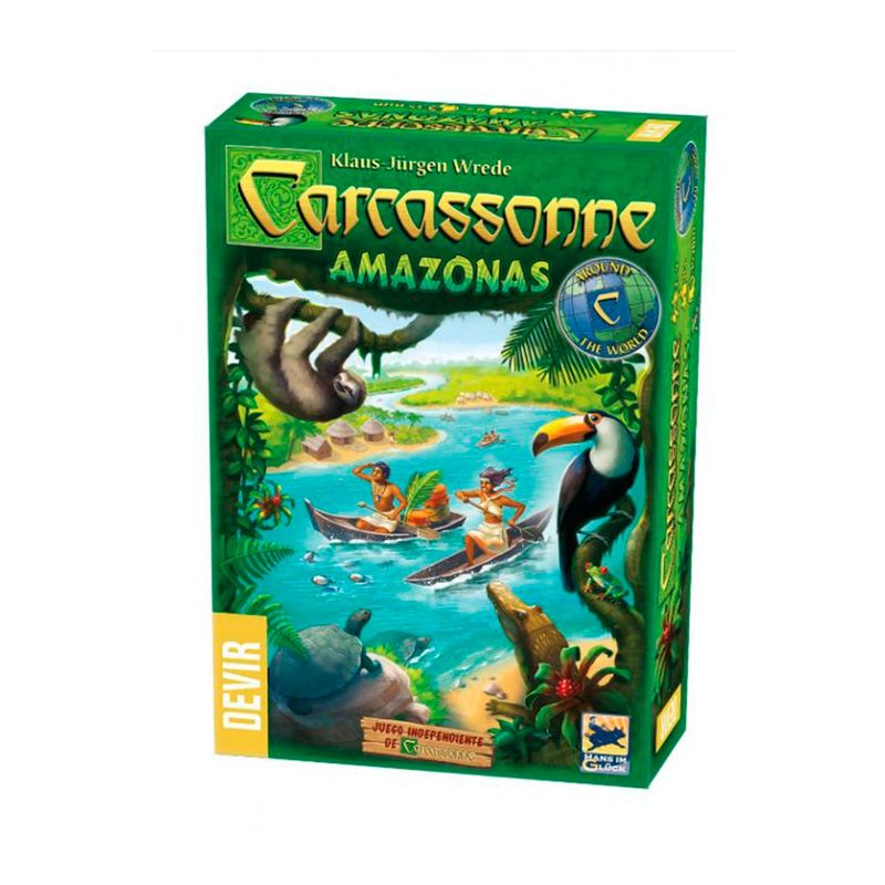 DEVIR - Carcassonne Amazonas - Juego de mesa