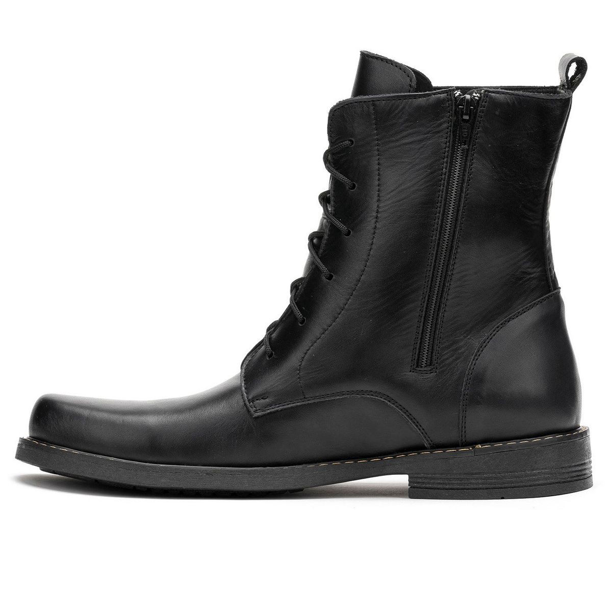 BARRIENTOS - Bota Cuero Angol Negro Barrientos