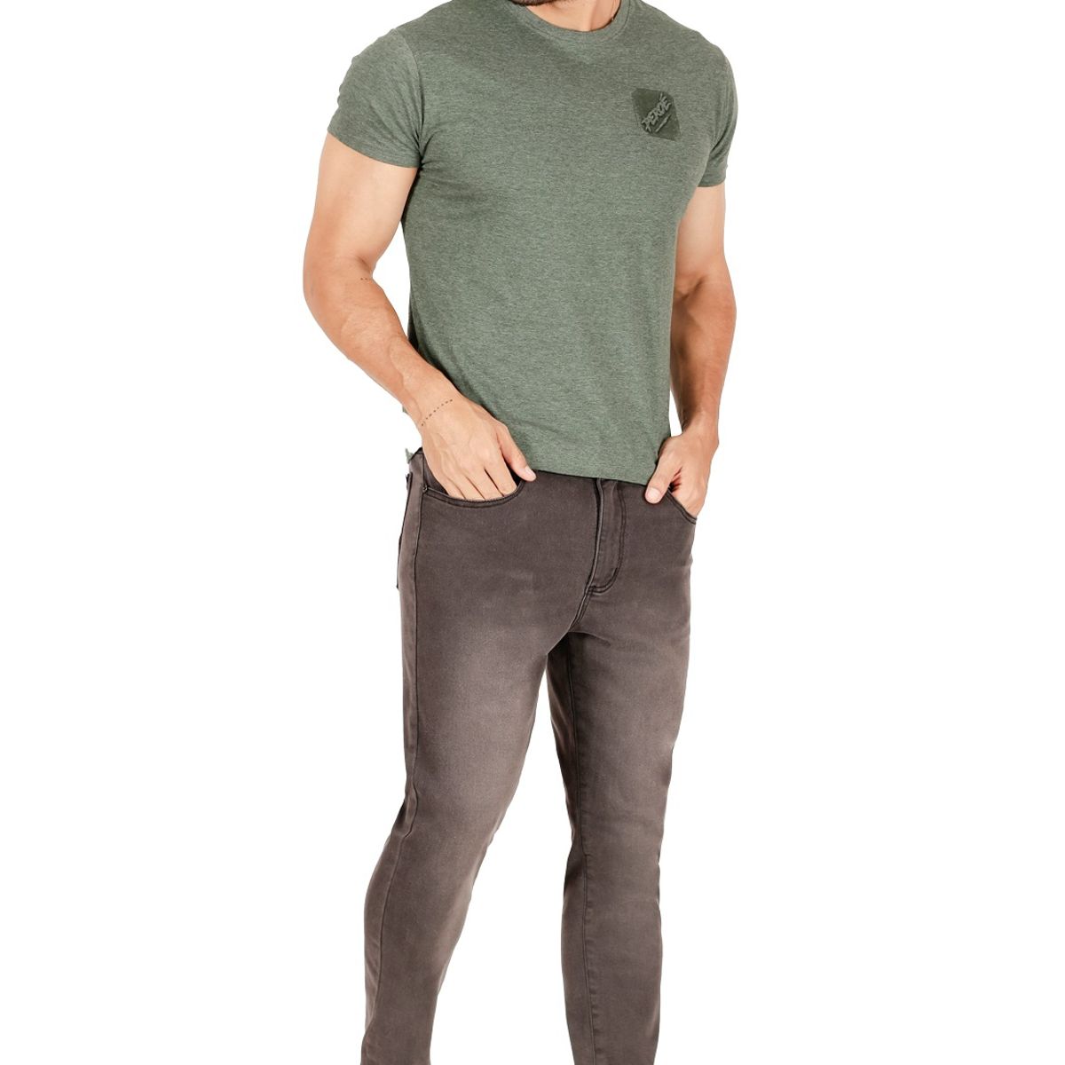 PEROE - Jeans Hermes IV Gris Peroé