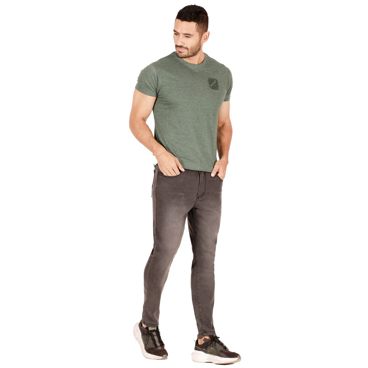 PEROE - Jeans Hermes IV Gris Peroé