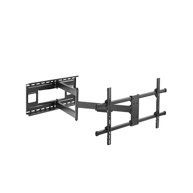 BRATECK - Soporte de tele brazo extralargo Para pantalla de 43"-80" de hasta 50 kg