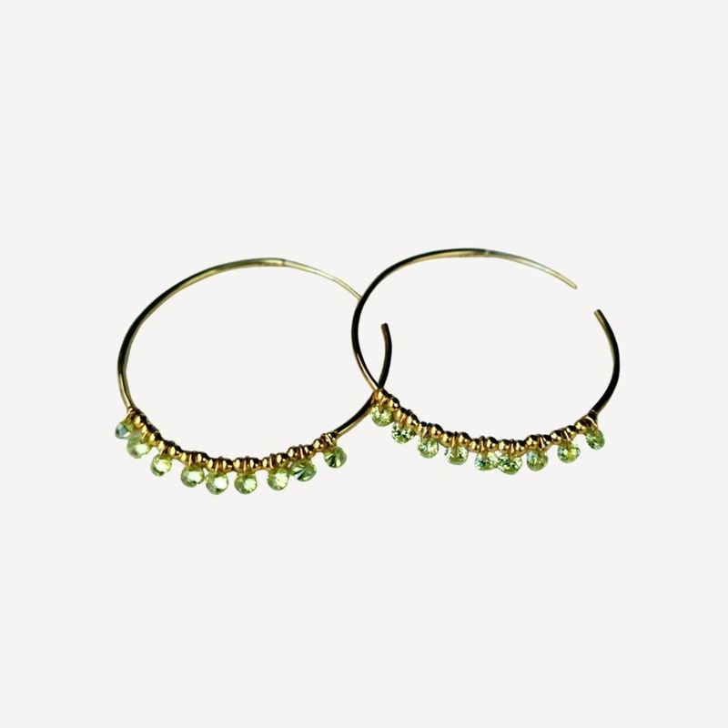 SUCCESS - Aros Ligth Green Be You Joyas