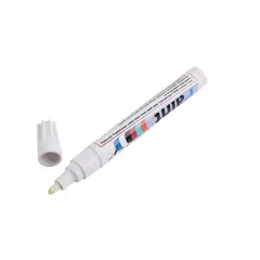 GENERICO - Lapiz Marcador Pinta Neumáticos Blanco Auto Renovador