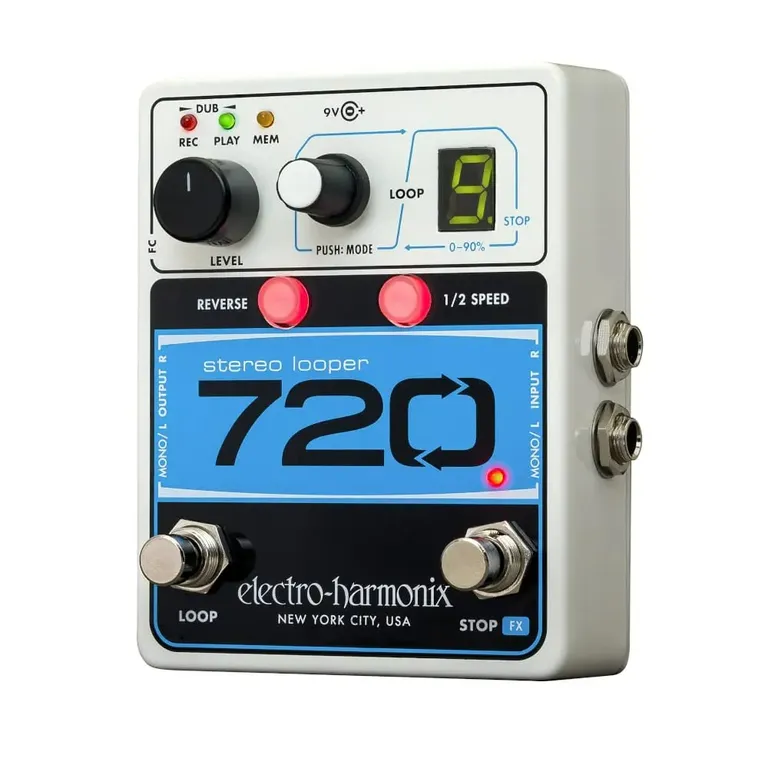 Pedal de Efecto Looper Electro-Harmonix Estereo 720