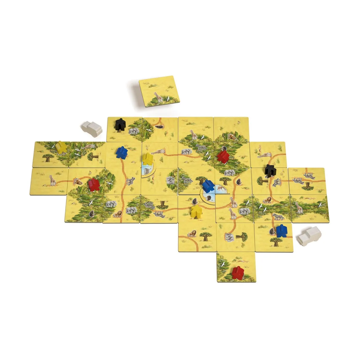 DEVIR - Carcassonne Safari - Juego de mesa