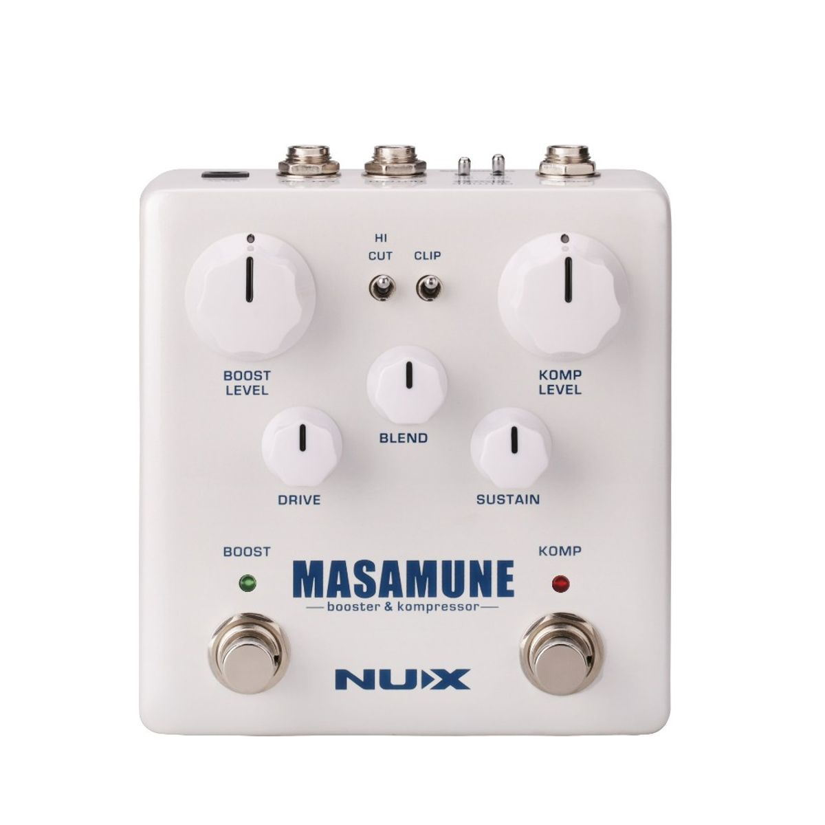 NUX - Pedal de Efectos Nux Booster y Compresor Masamune NBK-5