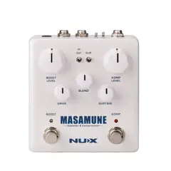 NUX - Pedal de Efectos Booster y Compresor Masamune NBK-5