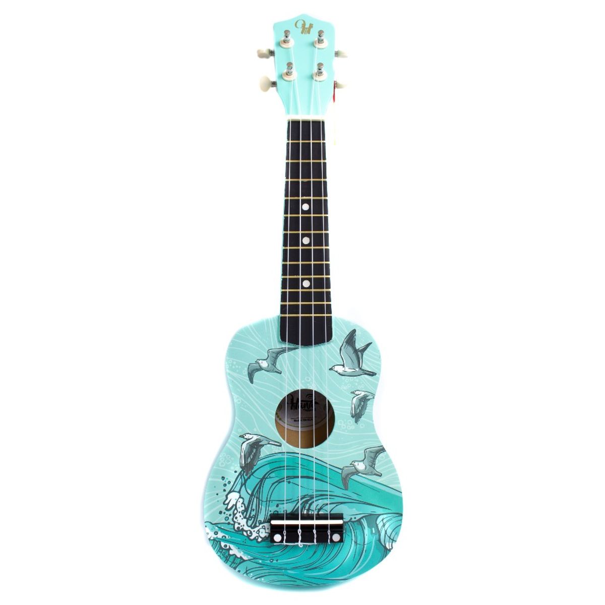 HANA - Ukelele Soprano Hana diseño Mar  + Funda HN-SEA