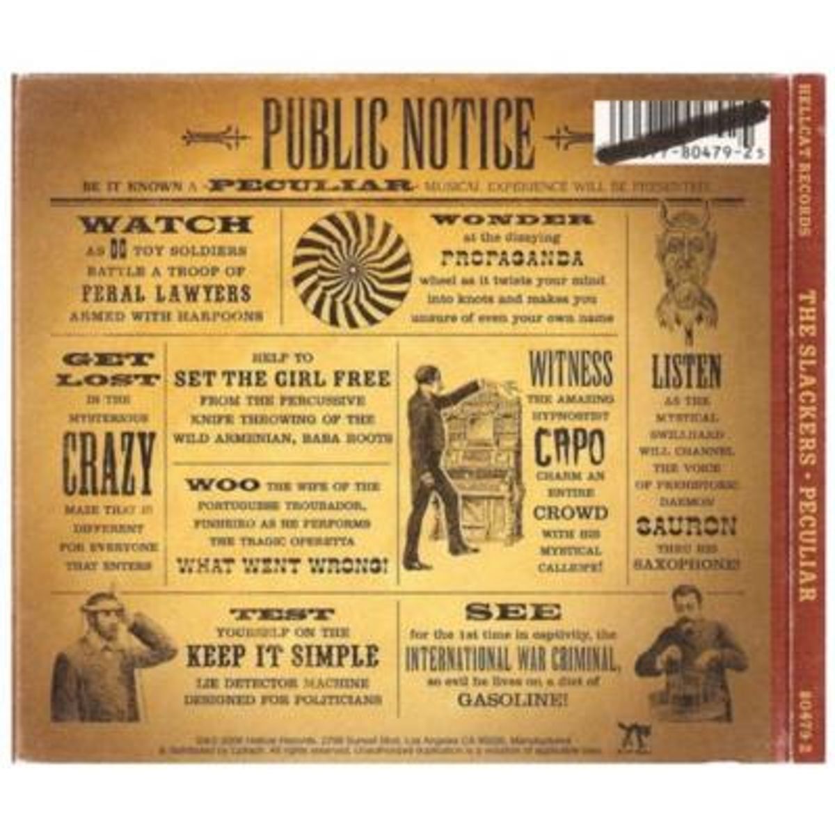HITWAY MUSIC - THE SLACKERS - PECULIAR - CD HITWAY MUSIC