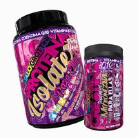 PROTEINA ISOLATE CASTAÑA PACK CREATINA PARA ELLAS