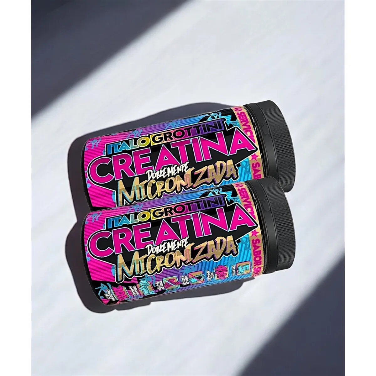 ITALO GROTTINI - CREATINA SIN SABOR 40sv C/U PACK  - ITALO GROTTINI