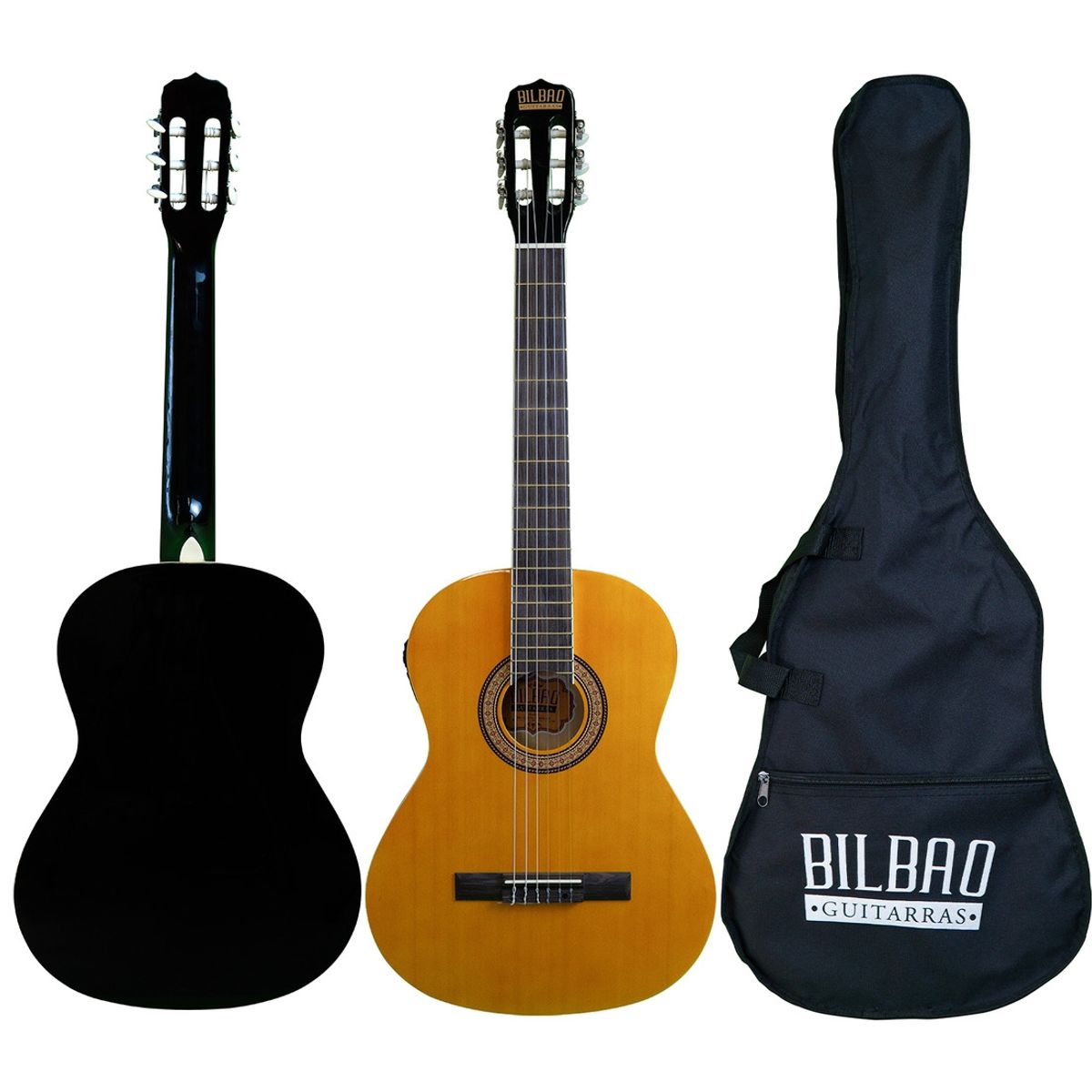 BILBAO - Guitarra Electroacústica Bilbao BIL-CASEQ + Funda