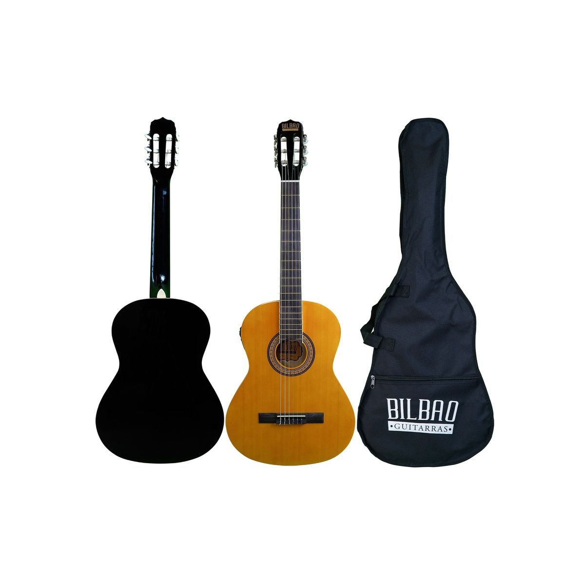 BILBAO - Guitarra Electroacústica Bilbao BIL-CASEQ + Funda