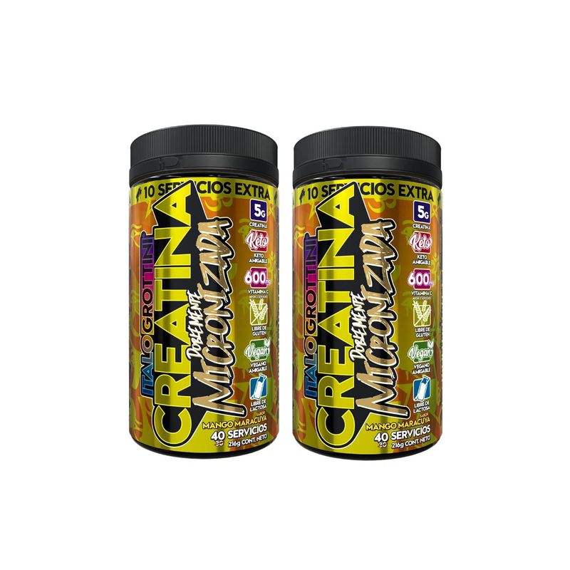ITALO GROTTINI - CREATINA MANGO MARACUYA PACK 40SV CU - ITALO GROTTINI