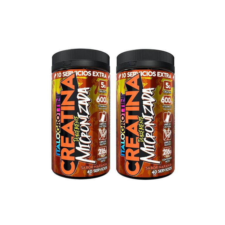 Creatina Pack X2 40Sv - NARANJA