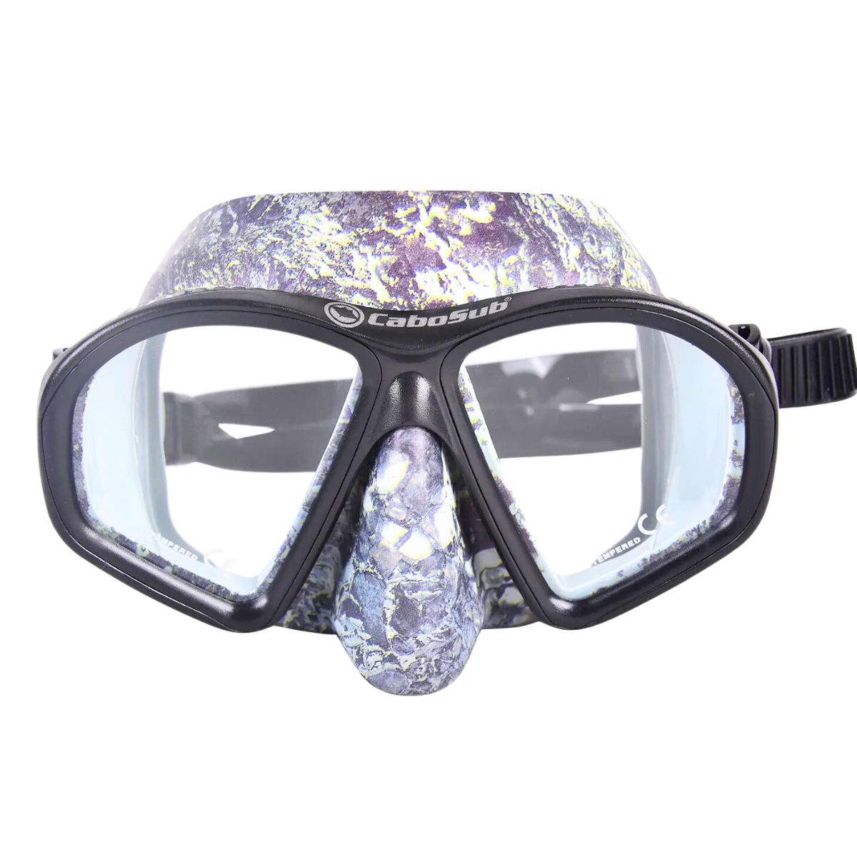 CABOSUB - Máscara Buceo Snorkeling Tonina Camuflaje Precisión y Estilo