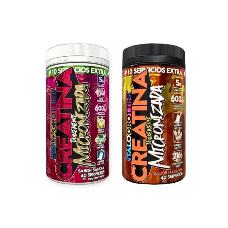 ITALO GROTTINI - CREATINA SANDIA PACK CREATINA NARANJA 40SV CU - ITALO GROTTINI