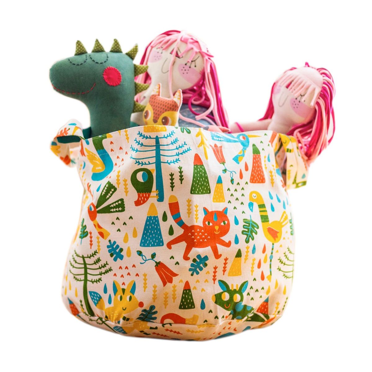 PAJARITO DE MIMBRE - Bolso para Juguete Flora Y Fauna Pajarito de Mimbre