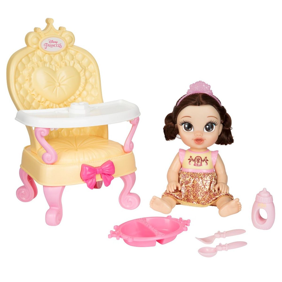 DISNEY - Disney Princesa Bebe Bella y trono real