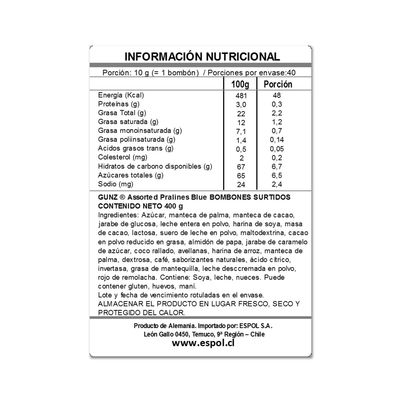 Imagen 2 del producto Bombones Seleccion Blue Maitre Truff 400g / Superstore