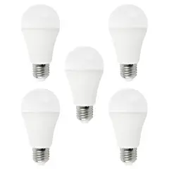 WANT - Pack 5 ampolletas LED 12 watts E-27 Fría
