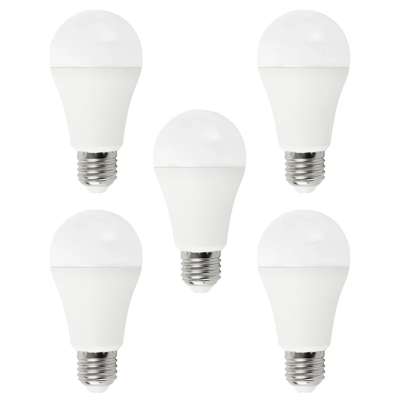 WANT - Pack 5 ampolletas LED 12 watts E-27 Cálida