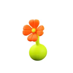 HAAKAA - Tapón Flor de silicona para recolector leche materna
