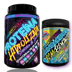 ITALO GROTTINI - PROTEÍNA HIDROLIZADA 2,3 LB MAS AMINOACIDOS Y BCAAS ESENCIALES 1KG