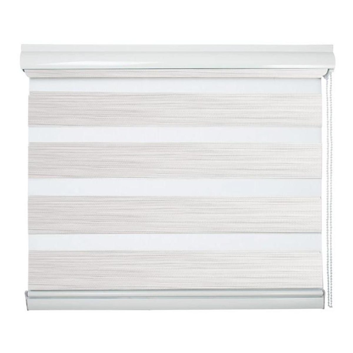 DETODOYMAS - CORTINA ROLLER DUO ZEBRA Día/Noche 120X200cm - Blanco