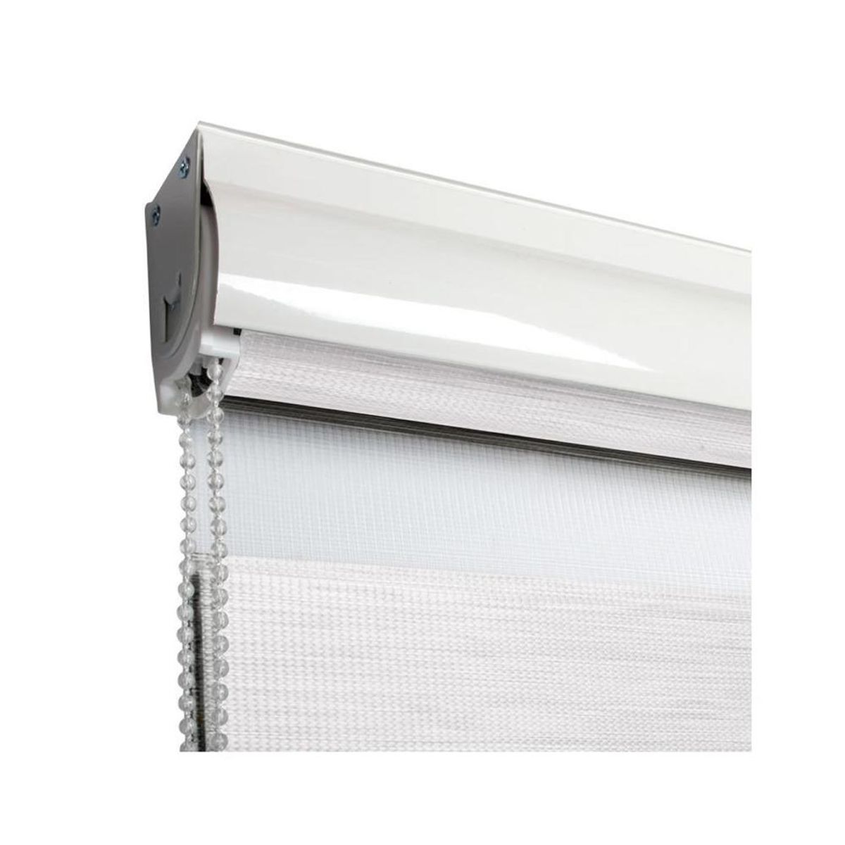 DETODOYMAS - CORTINA ROLLER DUO ZEBRA Día/Noche 120X200cm - Blanco