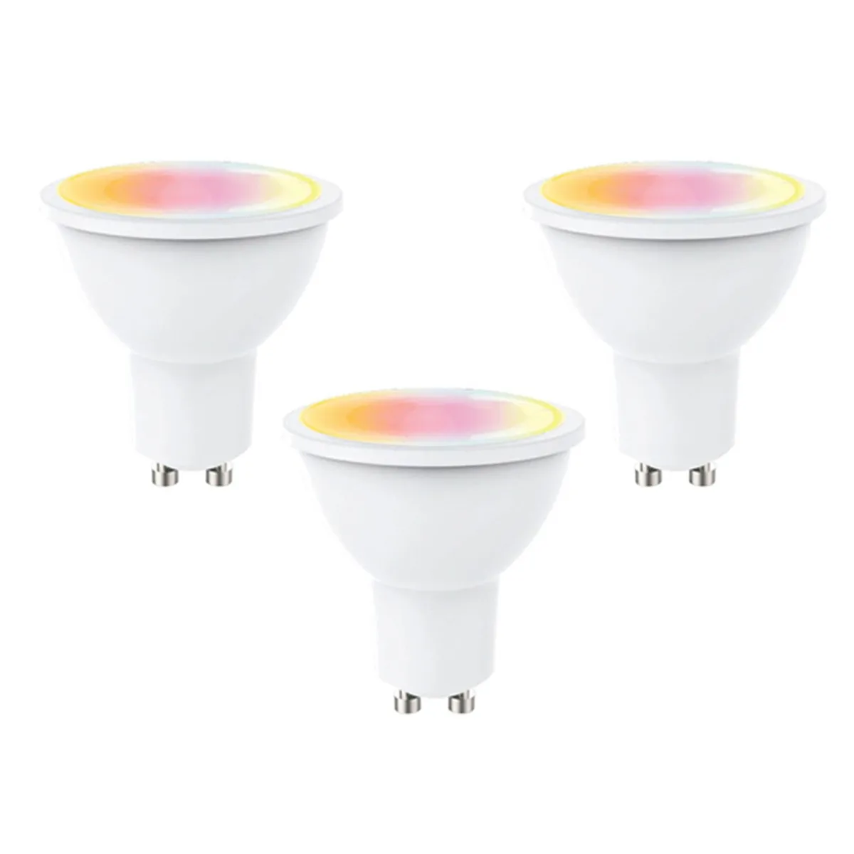 WANT - Pack 3 Ampolleta LED Inteligente Smart Bright GU-10 5W
