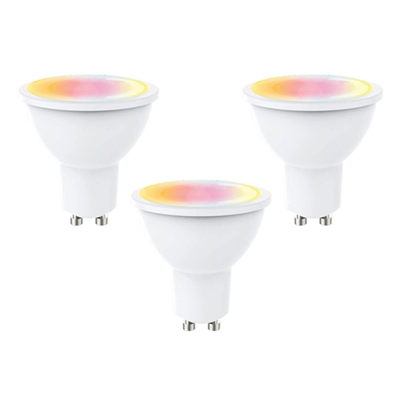 WANT - Pack 3 Ampolleta LED Inteligente Smart Bright GU-10 5W