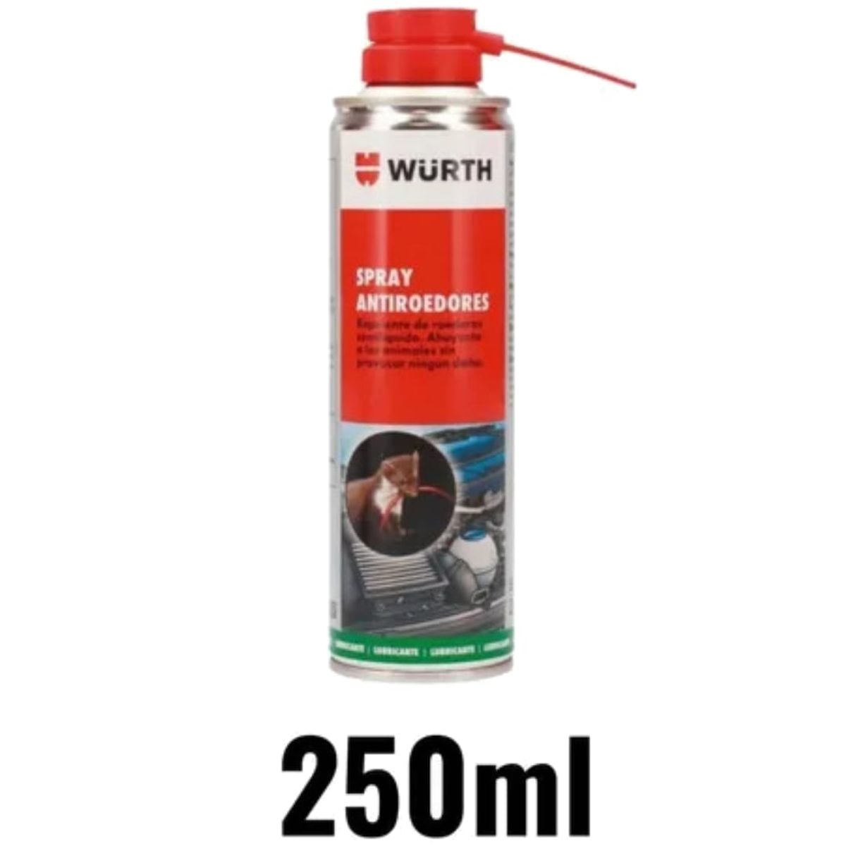 WURTH - Repelente Ratones Roedores Wurth 250ml Anti Mordidas