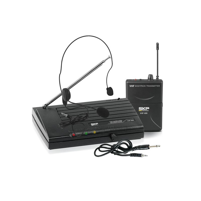 SKP - MICROFONO INALAMBRICO DE CINTILLO SKP VHF 895 SKP