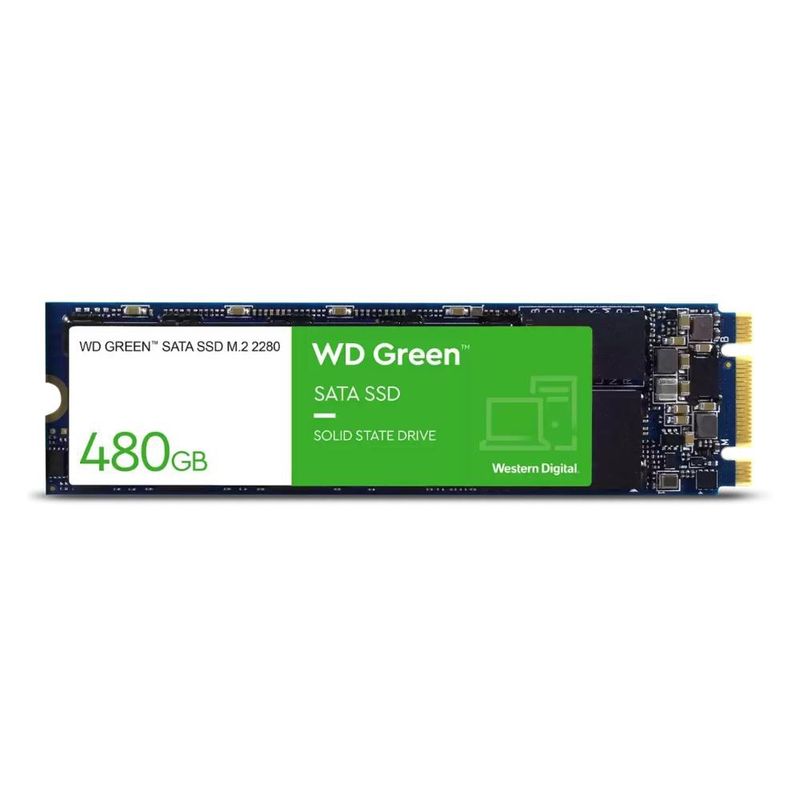 WESTERN DIGITAL - Disco sólido interno Western Digital 480GB Green M.2 2280