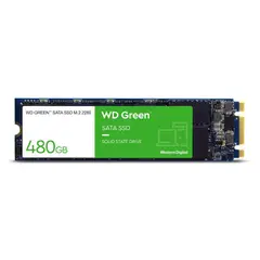 WESTERN DIGITAL - Disco sólido interno 480GB Green M.2 2280