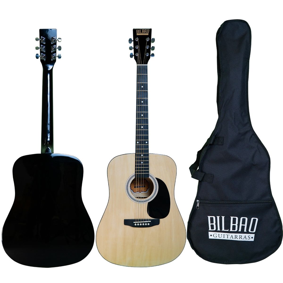 BILBAO - Guitarra acústica Bilbao BIL-41-NT + Funda