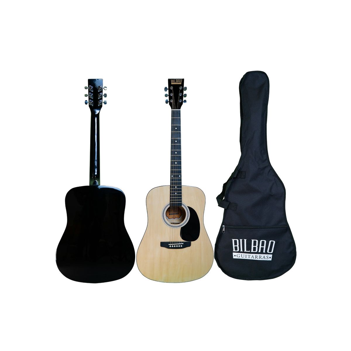 BILBAO - Guitarra acústica Bilbao BIL-41-NT + Funda