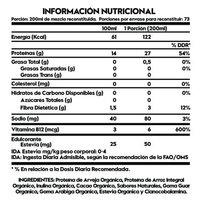 Imagen 2 del producto PROTEINA VEGANA ARANDANOS 70 SV Y CREATINA 400 GR S/S - ITALO