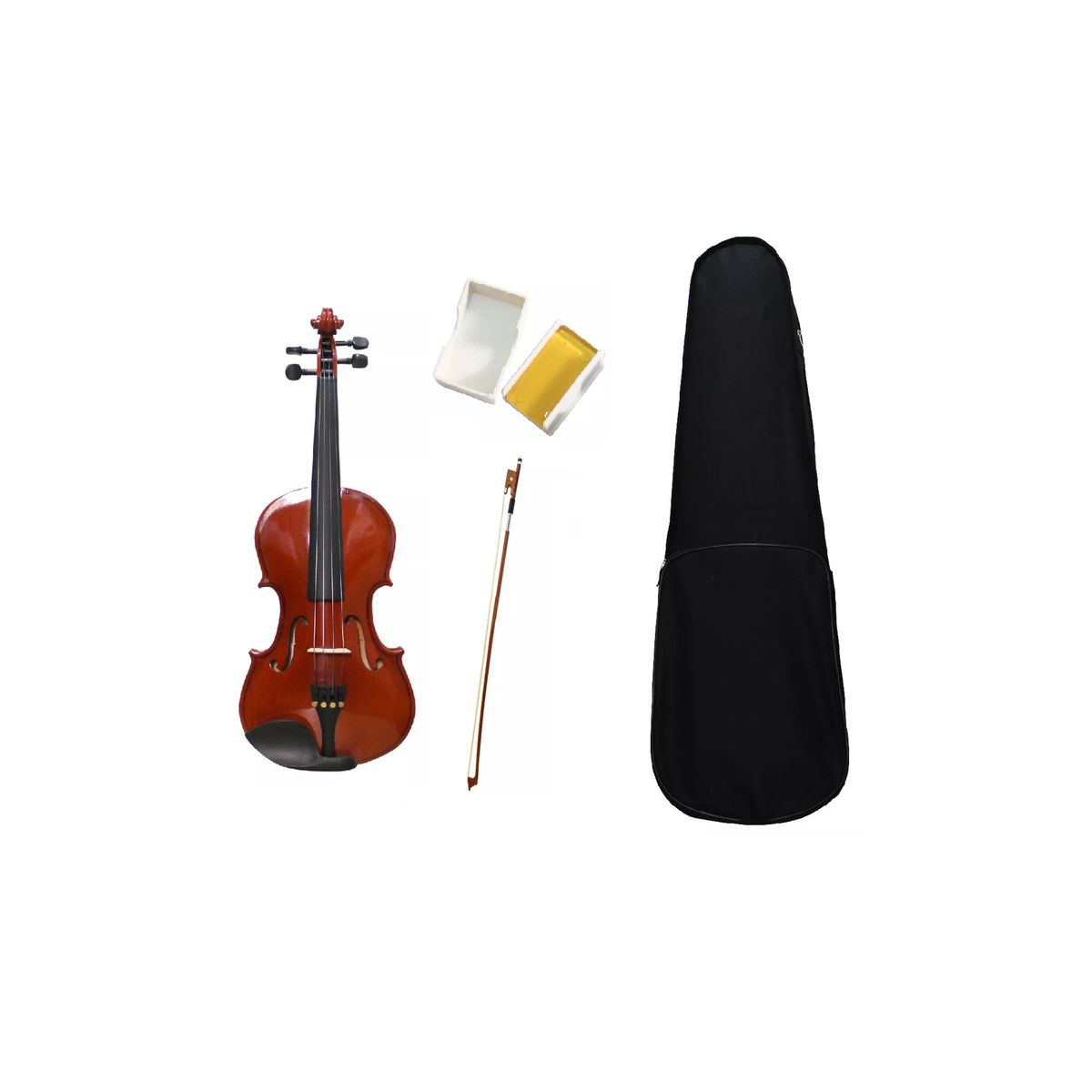 LIVORNO - Violin Livorno Solid Ebony 4/4 Liv-50