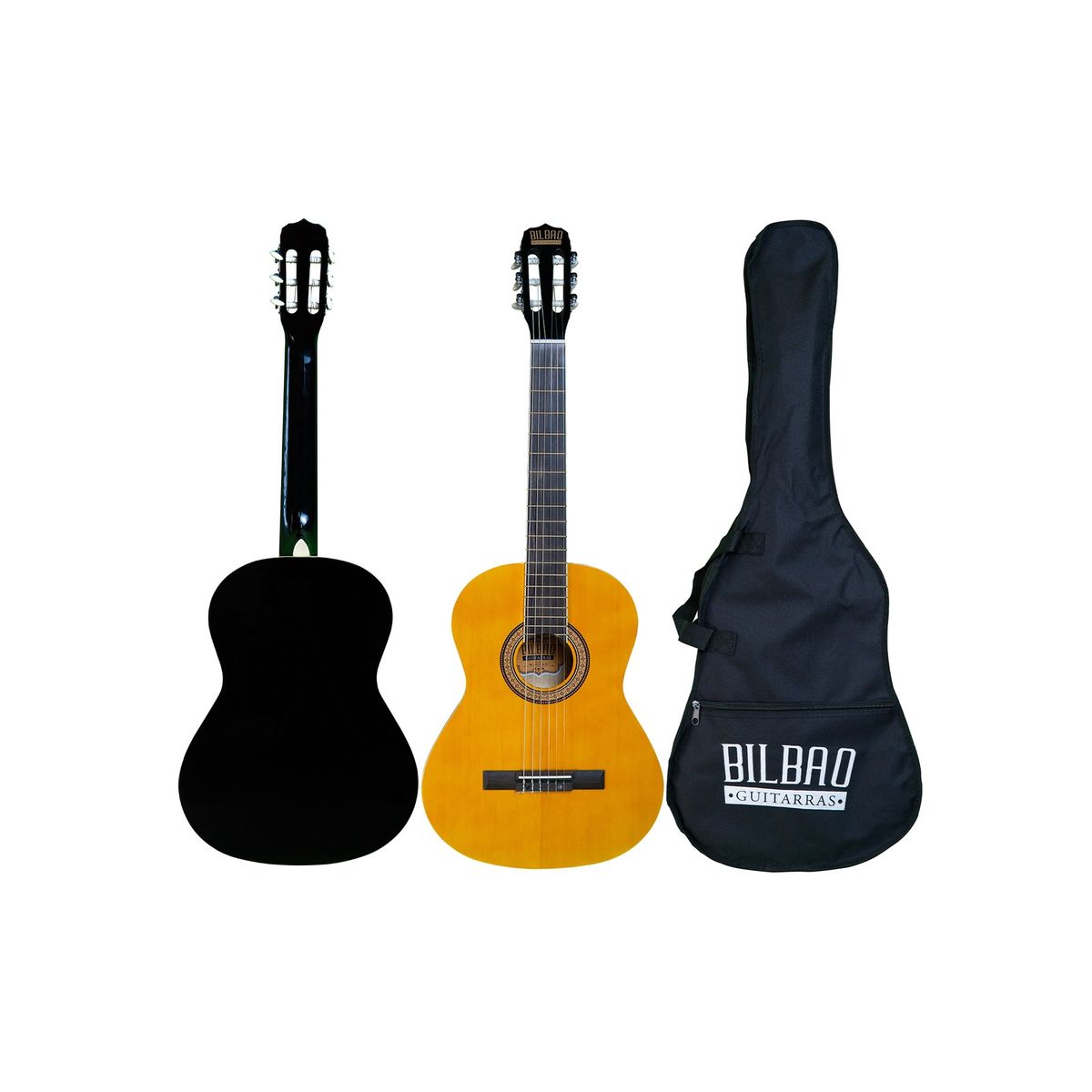 BILBAO - Guitarra Acústica Bilbao Bil-cas con Acabado Mate