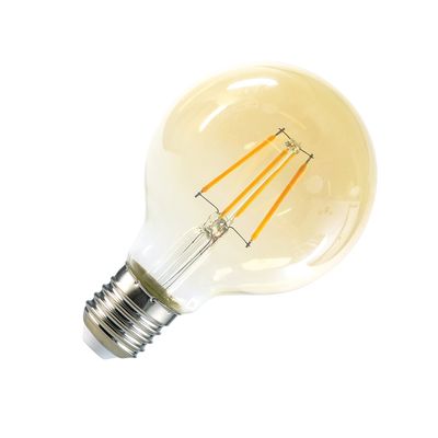 Imagen 2 del producto Pack 5 Ampolleta Globo LED E-27 Filamento 6W G80 SEC