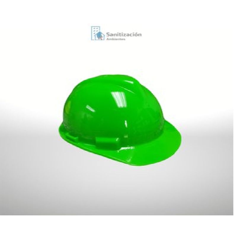 MASPROT - Casco Seguridad Masprot Fluor Verde Mpc-221  ARNES PLASTICO