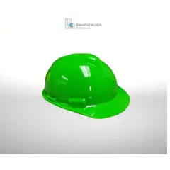 MASPROT - Casco Seguridad Fluor Verde Mpc-221 ARNES PLASTICO