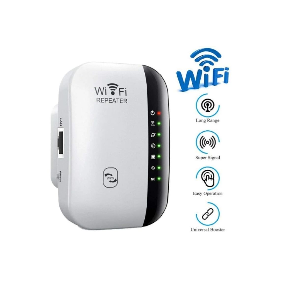 GENERICO - Ampliador De Señal De Wifi Repetidor Router