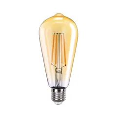 WANT - Ampolleta LED E-27 Filamento 8W ST64 SEC