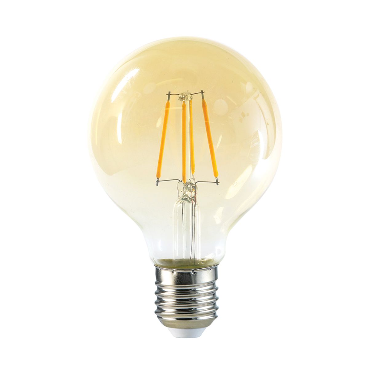 MEGABRIGHT - Ampolleta Globo LED E-27 Filamento 6W G80 SEC