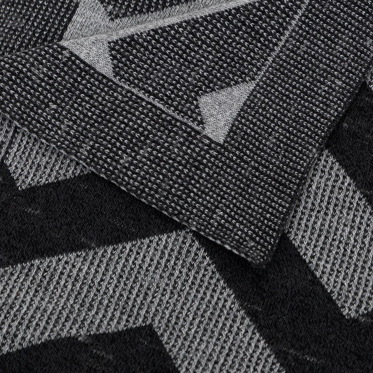 NINA HERRERA - Manta Tejida Aston Grafito 130x170cm