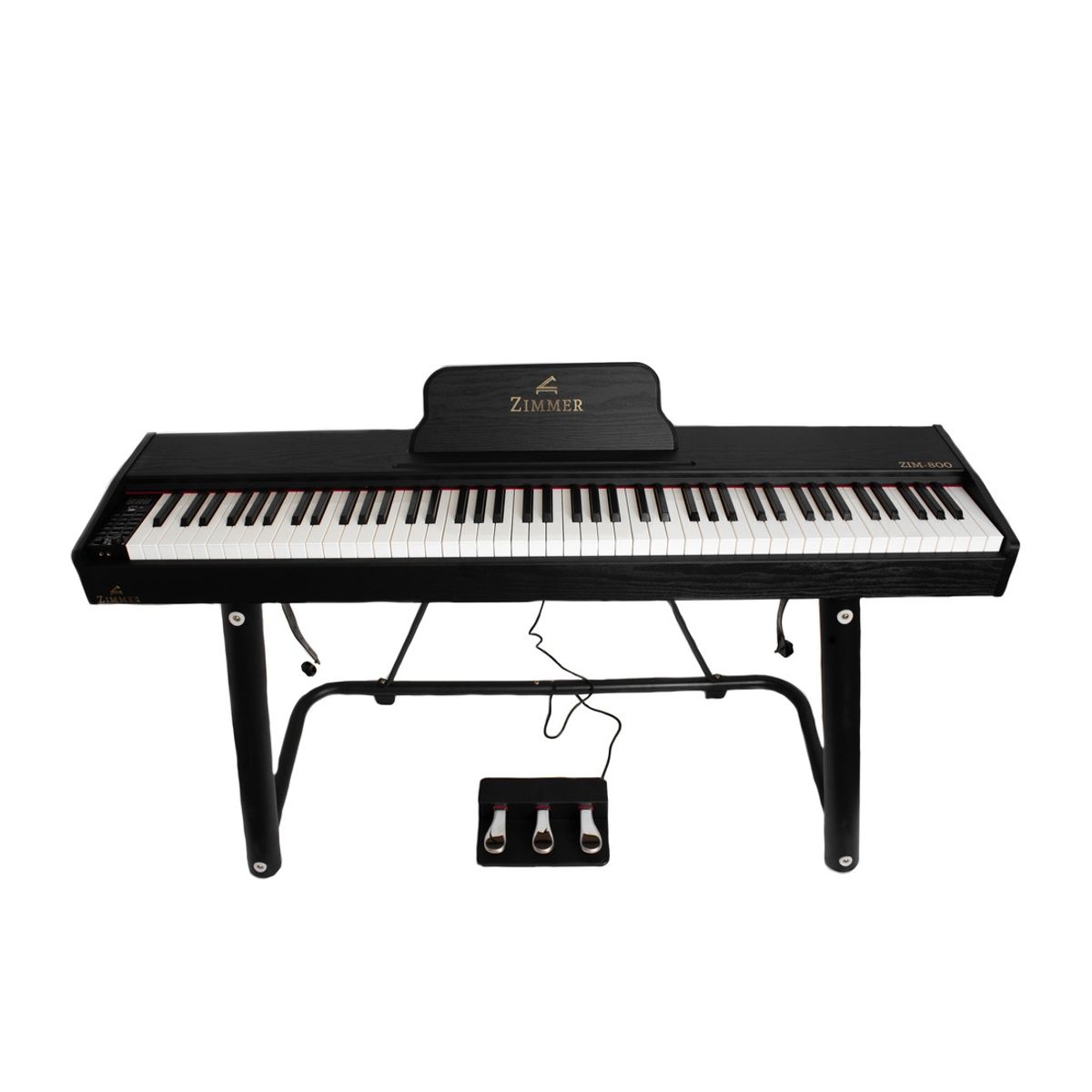 ZIMMER - Piano Digital Portable Zimmer Negro ZIM-800-BK