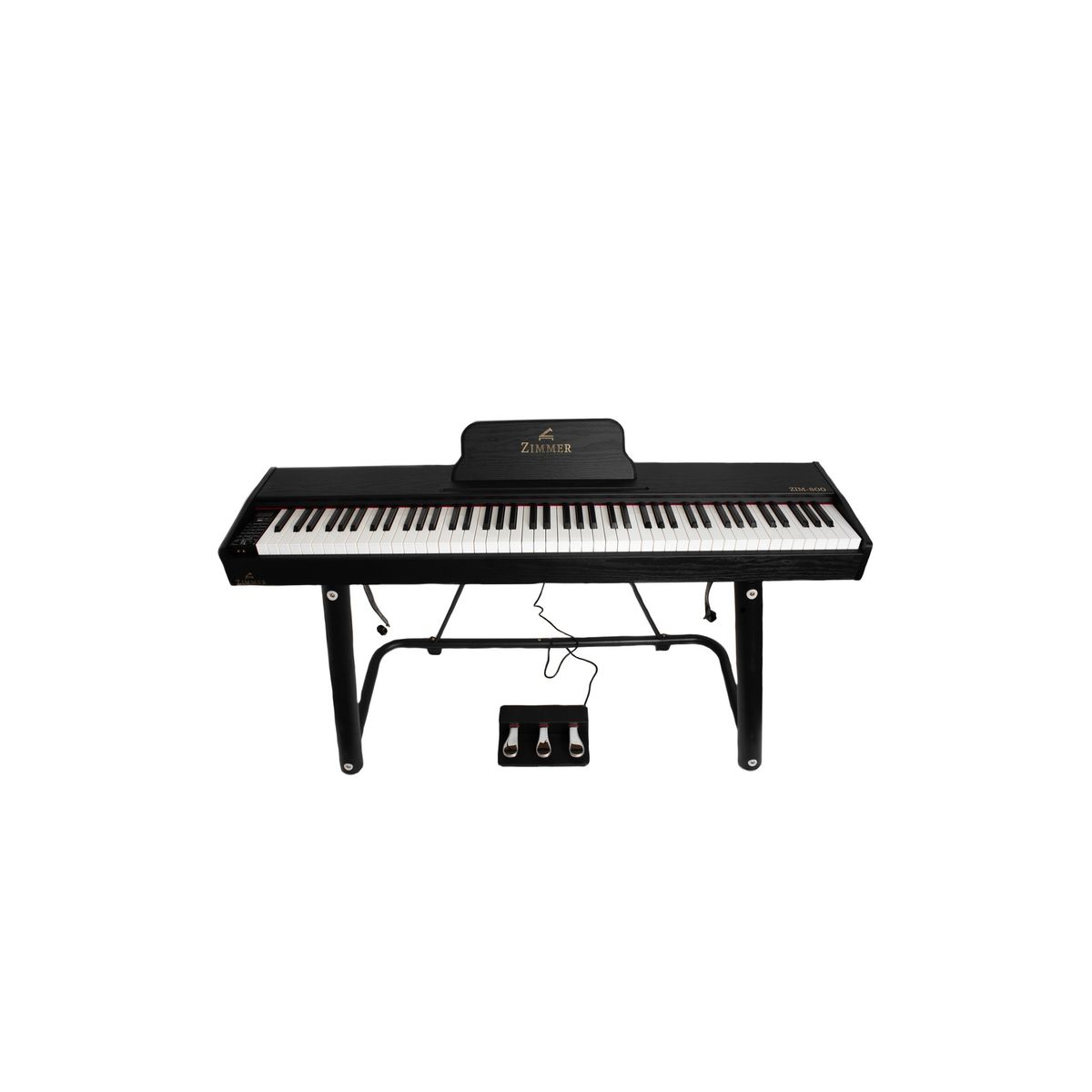 ZIMMER - Piano Digital Portable Zimmer Negro ZIM-800-BK